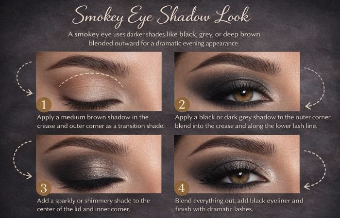 Smokey Eye Shadow Look