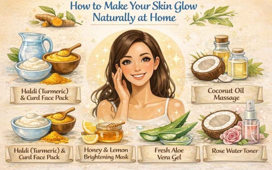 Make Your Skin Glow Naturally At Home?