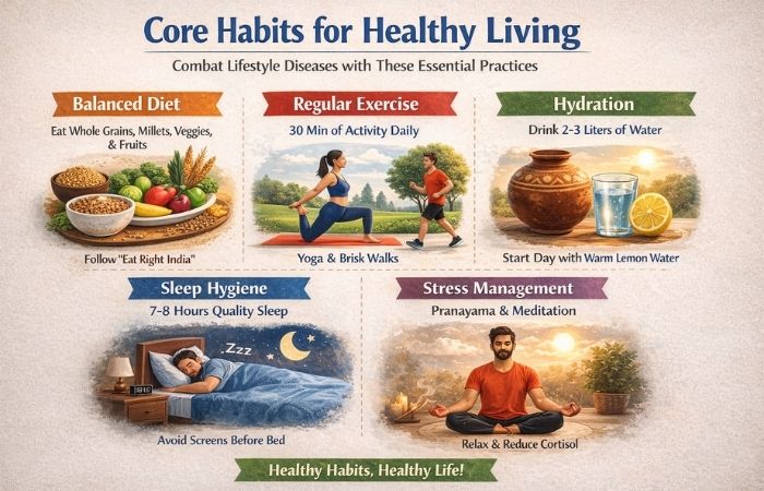 Core Habits for Healthy Living