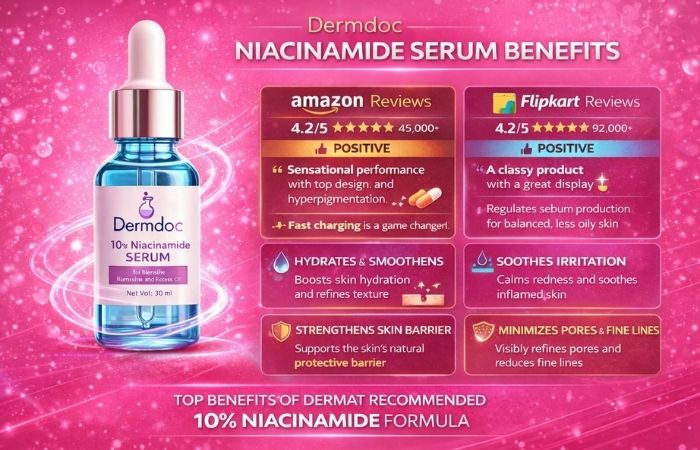 Dermdoc Niacinamide Serum Benefits