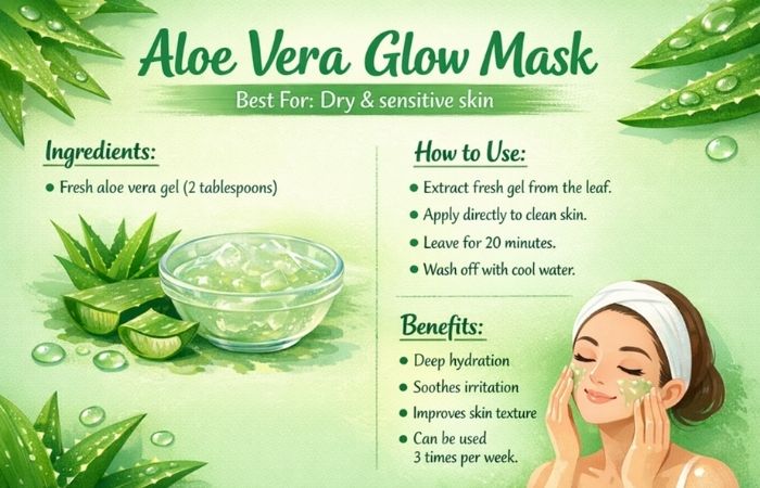 Aloe Vera Glow Mask