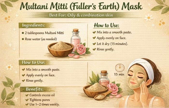 Multani Mitti (Fuller’s Earth) Mask