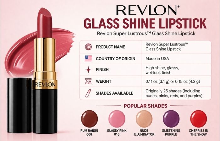 Revlon Glass Shine Lipstick