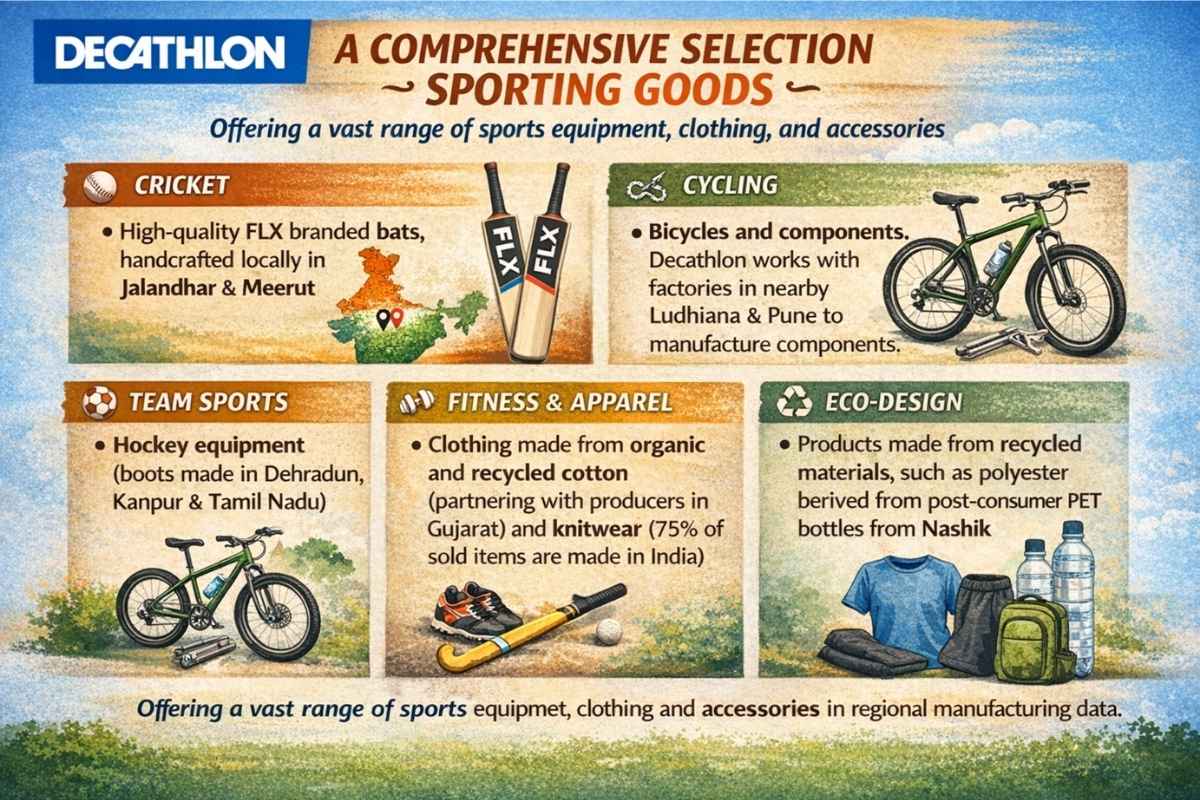 Selection of Sporting Goods