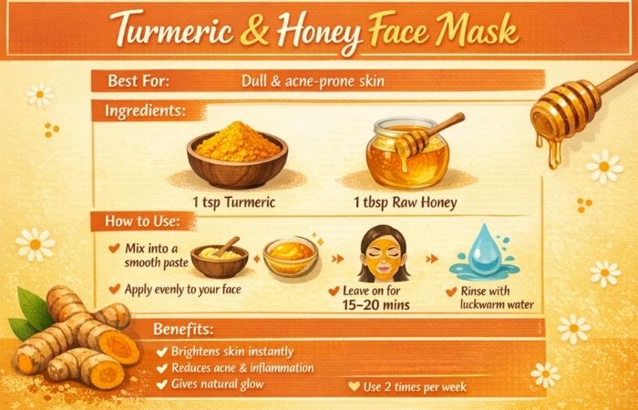 Turmeric & Honey Face Mask