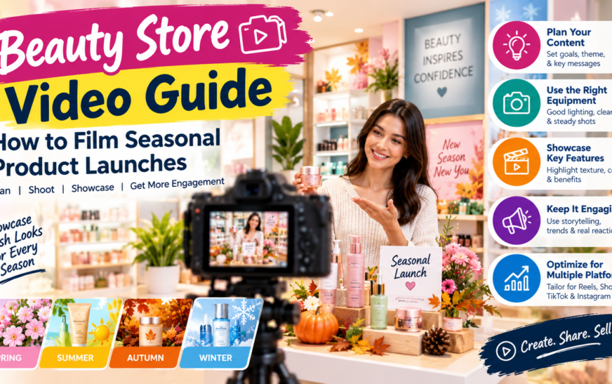 Beauty Store Video Guide: Film Seasonal Product Launches
