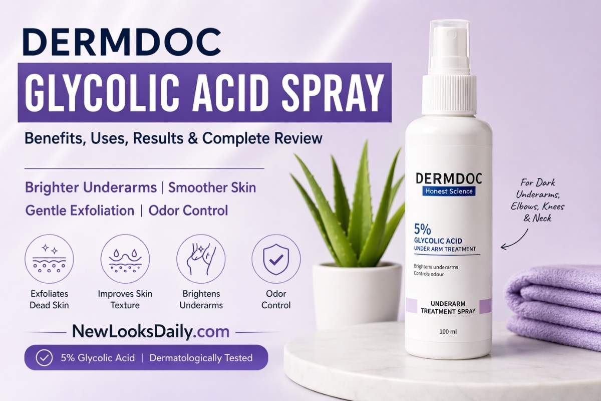 Dermdoc Glycolic Acid Spray – Review, Benefits, Usage & Comparison Guide