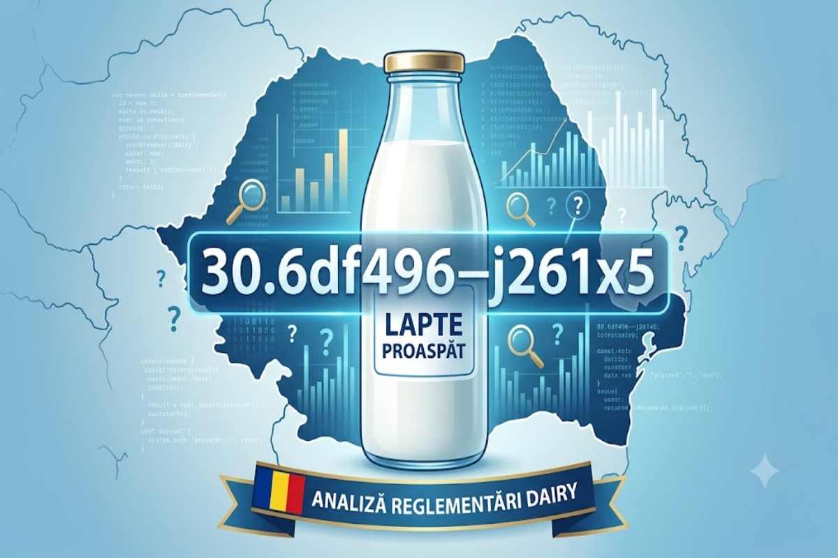 30.6df496–j261x5 in Milk: What Romanian Consumers Should Know