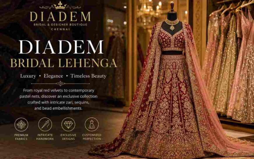 Diadem – Bridal Lehe: Boutique for Designer Wedding Wear