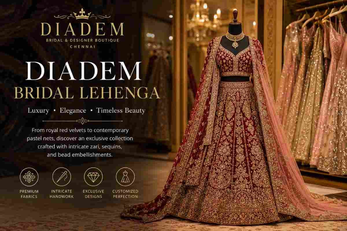 Diadem – Bridal Lehe: Boutique for Designer Wedding Wear