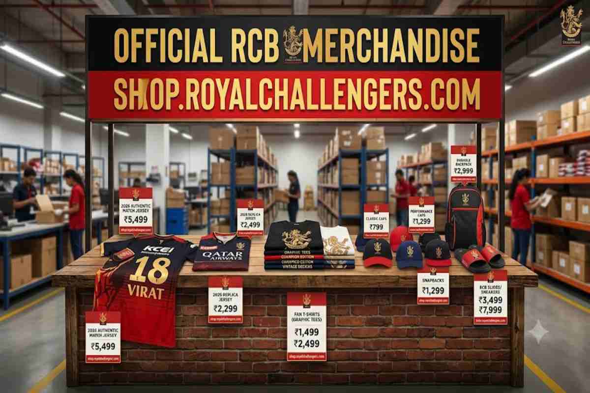 Shop.royalchallengers .com: Complete Buying Guide for Official RCB Merchandise