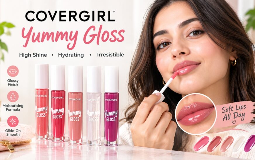 Covergirl Yummy Lip Gloss – A Clean Fresh Yummy Lip Gloss